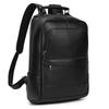 Luxury Designer Men's Laptop Backpack 15.6 Inch Computer Bagpack Leather Backpacks Men Leather School Backpack Handbag Dual  Use