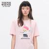 Teenie Weenie Women's Little Bear Cartoon T-shirt