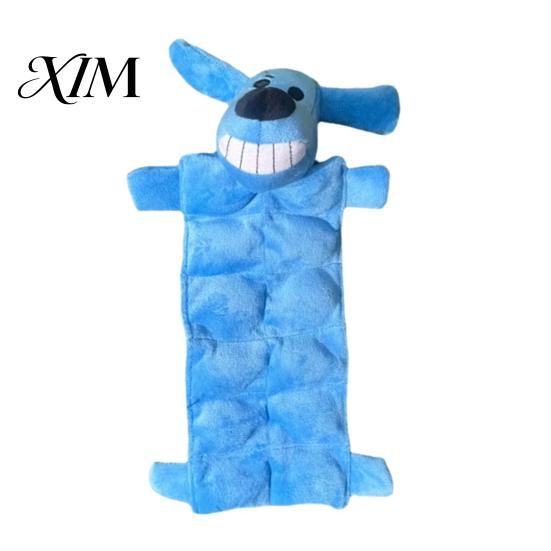 Anxiety Relief for Dogs Interactive Plush Dog Toy, Squeaky Chew Muscle Pet Chewing Toys Design, Stuffed Animal Toy Aggressive Chewers Durable