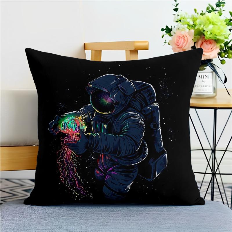 Starry Sky Space Science Fiction Pillowcase Dormitory Decoration Office Living Room Home Pillowcase
