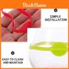 Silicone Wine Glass Marker Set With Colorful Identifiers For Parties And Events