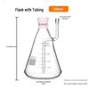 Pahar Erlenmeyer de 500 ml cu braț lateral