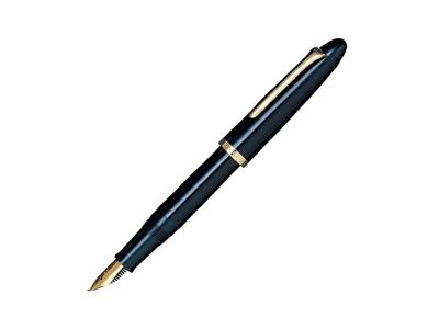 Sailor Profit Fountain Fude DE Navy Special Pen, Mannen, Blue, Nib, 10-0212-740