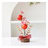 Modern Minimalist Style Plastic Tree Ornament for Festive For Tabletop Decoration Suitable for Seasonal and New Year Holiday Use