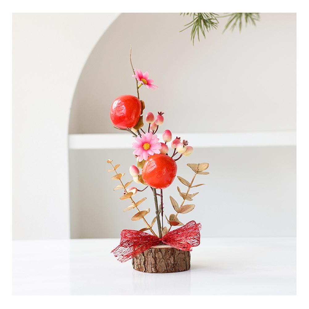 Modern Minimalist Style Plastic Tree Ornament for Festive For Tabletop Decoration Suitable for Seasonal and New Year Holiday Use