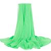 Extra Large Chiffon Printed Scarf White Shawl Dual-purpose Women's Korean Version Autumn and Winter Long Scarf Beach Towel for Women
