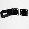 Stainless Steel Lock Hasp Latch 4 Inch Padlock Hasp Latch Heavy Door Hasp Latch  Window