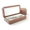 Stylish Elegant Wood Pins and Medals Storage Case Accessory Portable for Desk Or Office Display Home Organization