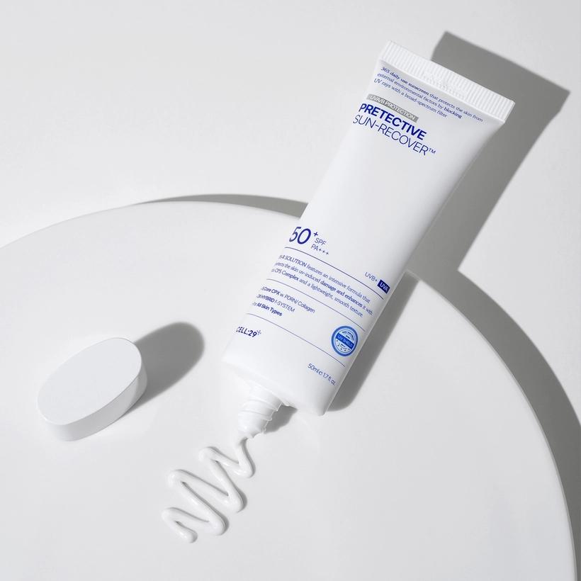 CELL29 Protective Sun Recover PDRN 5000ppm Regenerating Sunscreen SPF50+ PA+++ 50ml