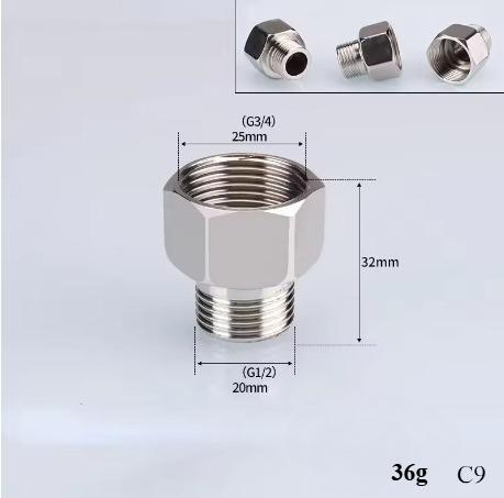 Xiaomi Aço Inoxidável 201 1/2" 3/4" BSP Rosca Macho Fêmea Cotovelo Redutor T Luva Junta de Topo Conexões Hidráulicas