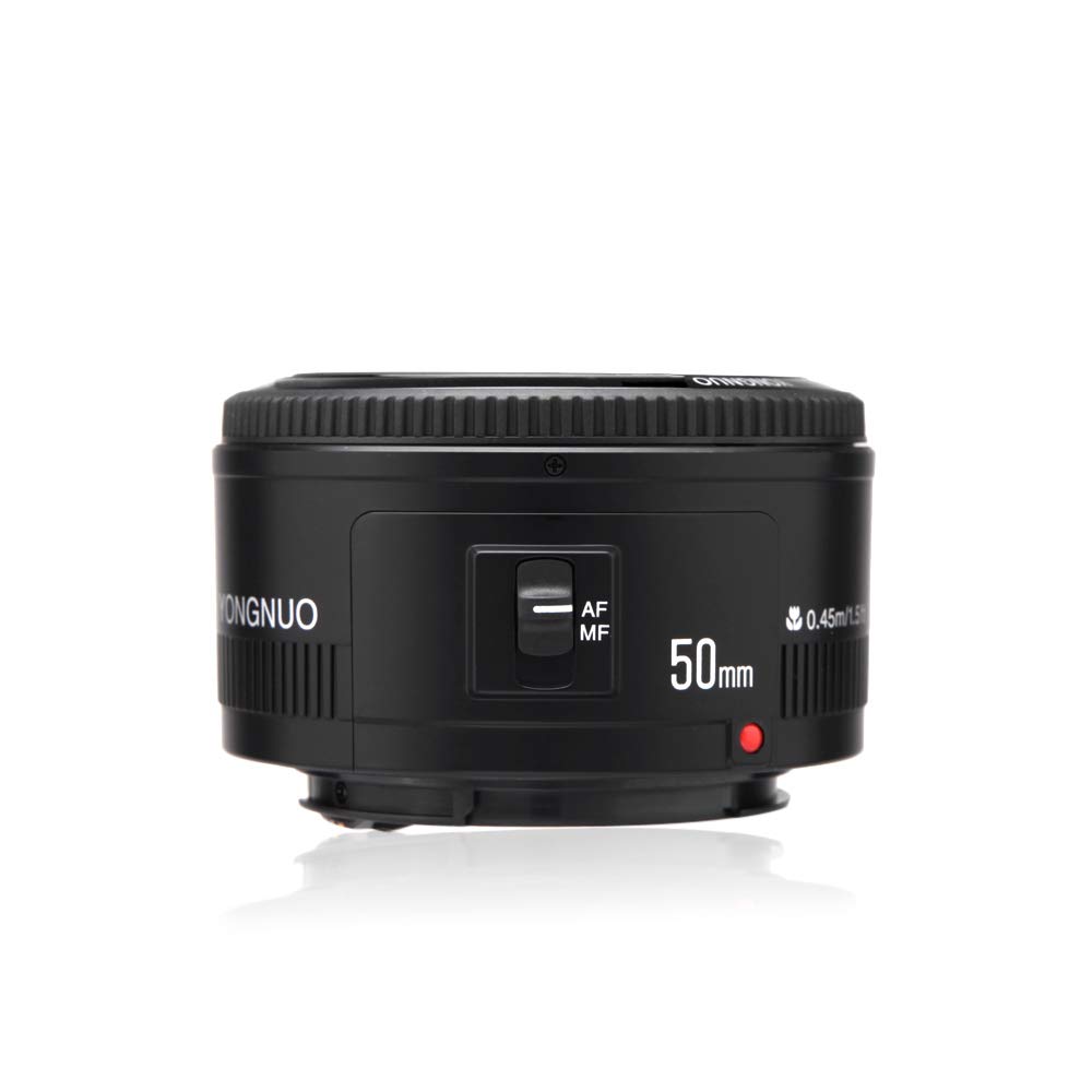 YONGNUO AF 50mm Large Aperture Autofocus Lens for Canon 1D Mark 1D Mark and More f1.8 350D, 450D, 500D, 600D, II, III,
