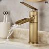 TLXT F-Style Tall Antique Bronze Basin Faucet