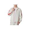 Puma Modă Color Block Jachetă Confortabilă Casual Retro Sport Guler Înalt Jachete Unisex Alb 629227-65