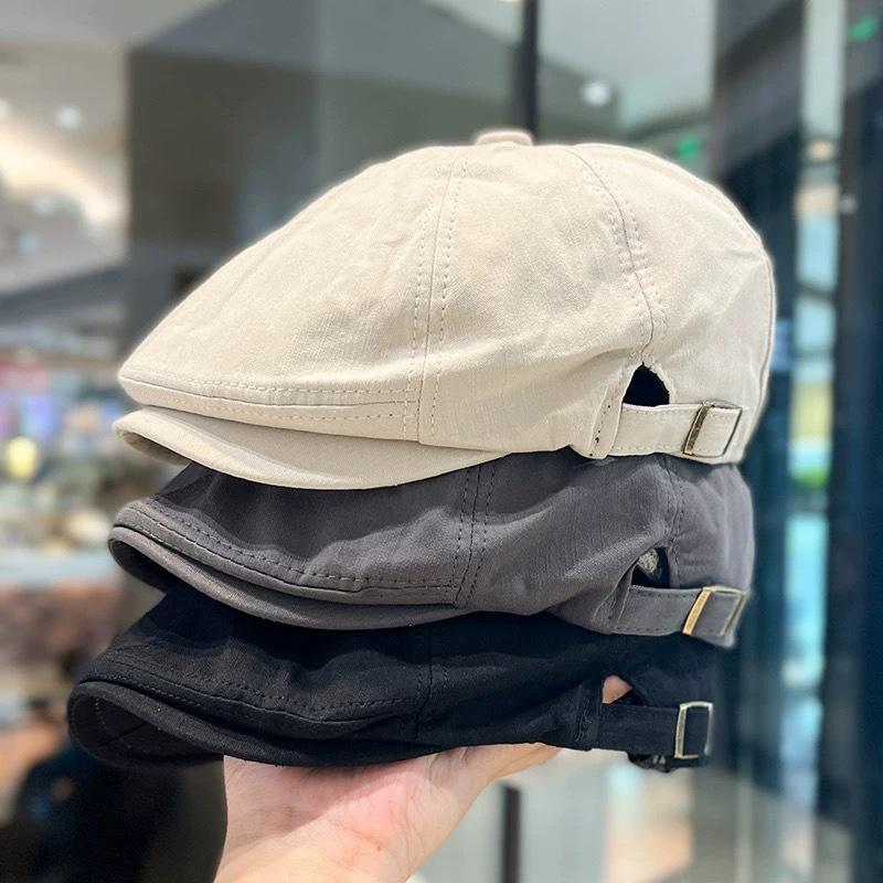 New simple cap children's spring and autumn fashion show face small forward hat casual versatile sunshade painter hat