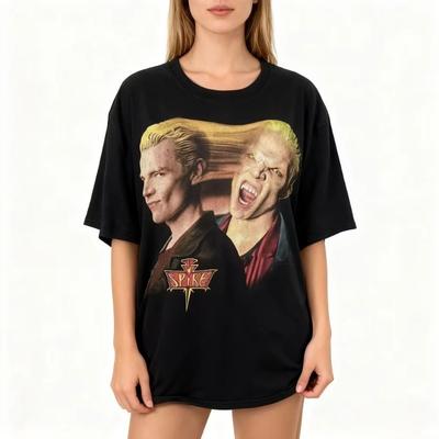 Buffy The Vampire Slayer Spike T Shirt Sarah Michelle Gellar Shirt Movie TV Show Merch Shirt S Retro Personalized TShirt