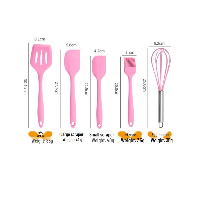 Jiwanggu Silicone Baking & Cooking Utensil Set