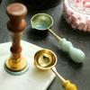 1Pc Wax Stamp Seal Spoon Retro Handle Sealing Wax Melting Spoon for Wax Sealing Decorative Wax Stamp Craft Gift