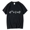 Men's T-shirt Top Quality 100%cotton Short Sleeve Math Printed Fashion Men's Tops T-shirt Cool Men Tshirt Male Tee Shirts