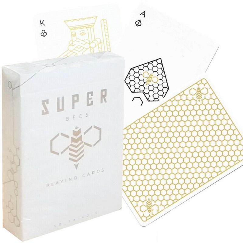 

Ellusionist Super Bees Игральные карты Колода Размер покера Карточные игры Фокусы