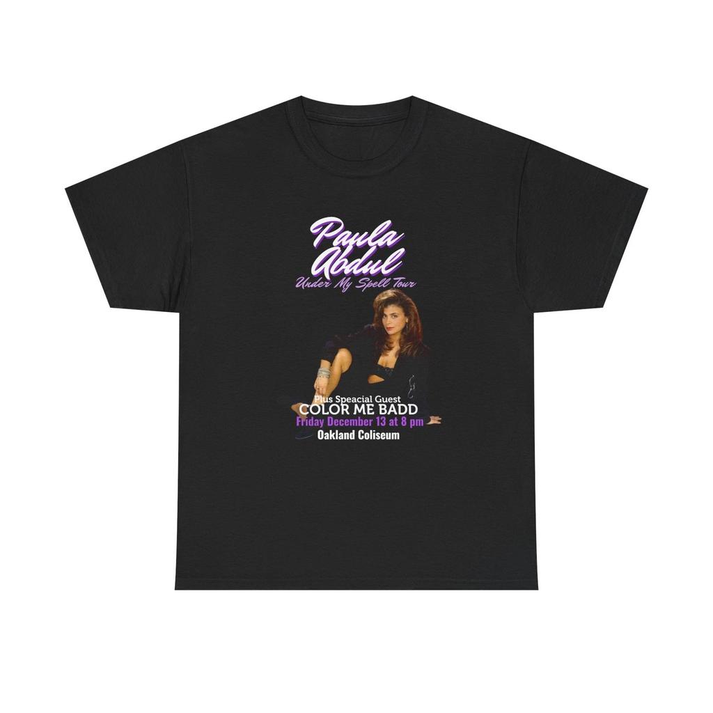Paula Abdul Unisex Heavy Cotton T-Shirt, Classic Music Fan Gift, Concert Tee
