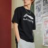 Li-Ning Big Graphic Loose Fit T-shirt 'Black' Men's AHSR543-2