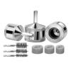 Professional Copper Tube Cleaning Set Drill Brush Aluminum Alloy Construction