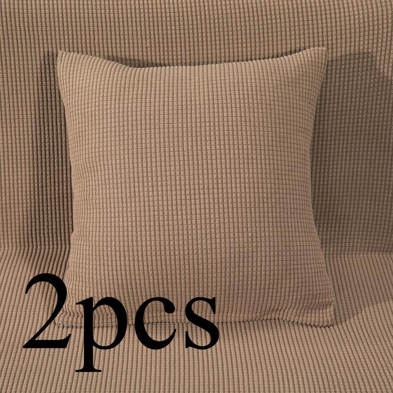 Set of 2 Pillow Covers, Modern Sofa Throw Pillow Cover, Decorative Outdoor Fabric Pillow Case for Couch Bed Car 45x45cm for Home