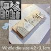 New Design Craft Metal Cutting Die Cut Dies House Building Decoration Scrapbook Album Paper Card Craft Embossing Die Cuts