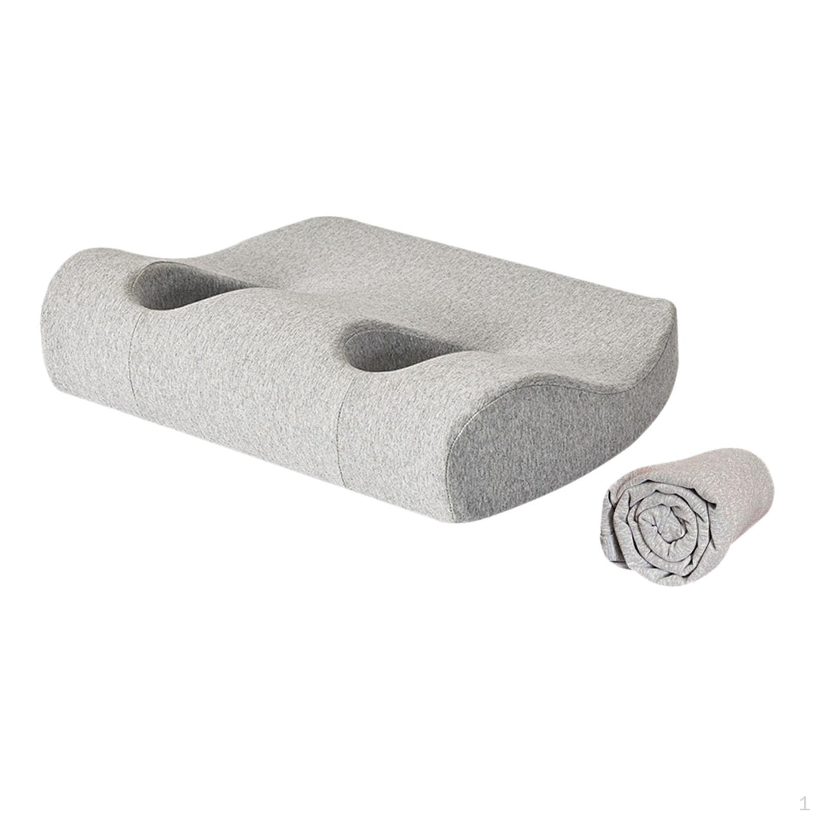 Ear Piercing Cushion with Pillowcase, Lightweight, Made of Breathable Memory Foam, Protection