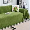 Chenille Sofa Towel for Living Room French Style Home Decoration Sofa Cover Couch Cover Tassel Edge Waffle Cushion