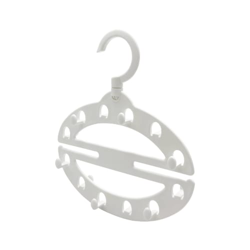 Shinkohanger Monochrome Belt Holder Hanger, White