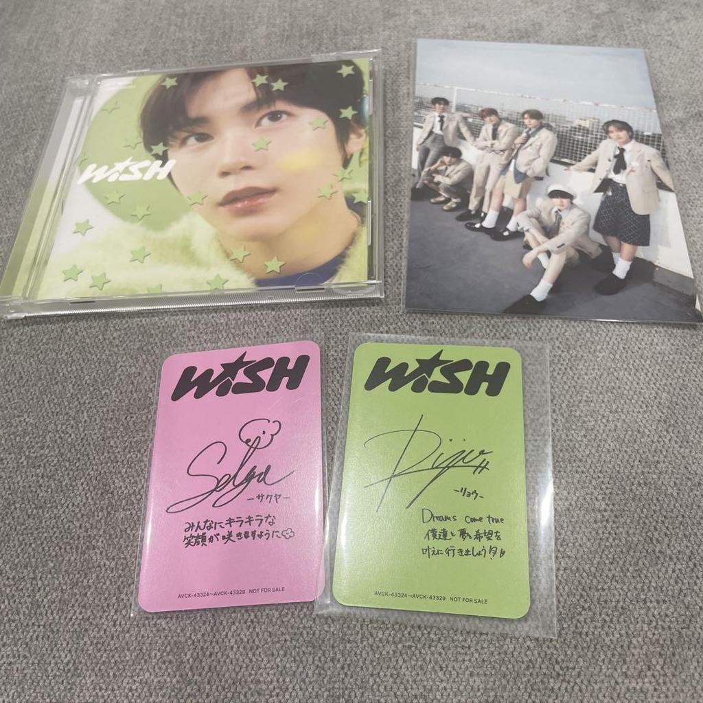 [USED] nct nctwish WISH CD Japanese Edition Sakuya Ryo