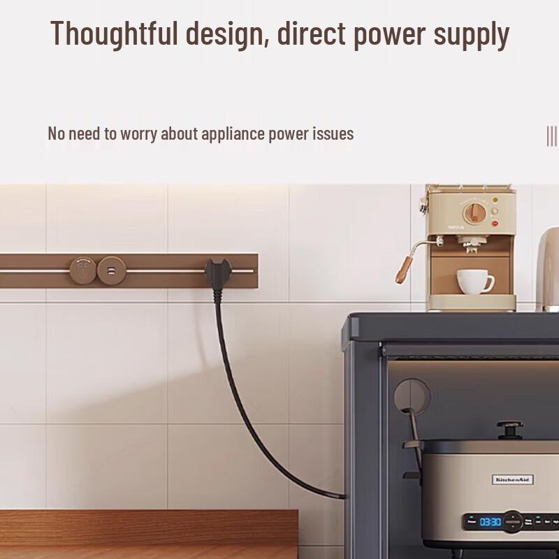 Beifu Modern Carbon Steel Sideboard Cabinet