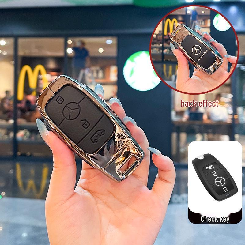 Metall-Schlüsselanhänger-Abdeckung für Mercedes-Benz Vito 2.0T Nutzfahrzeuge 2024