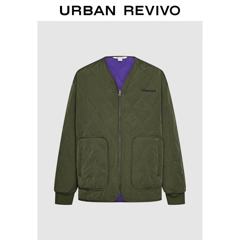 UR2025 Men s Trendy Embroidered Oversized Jacket S