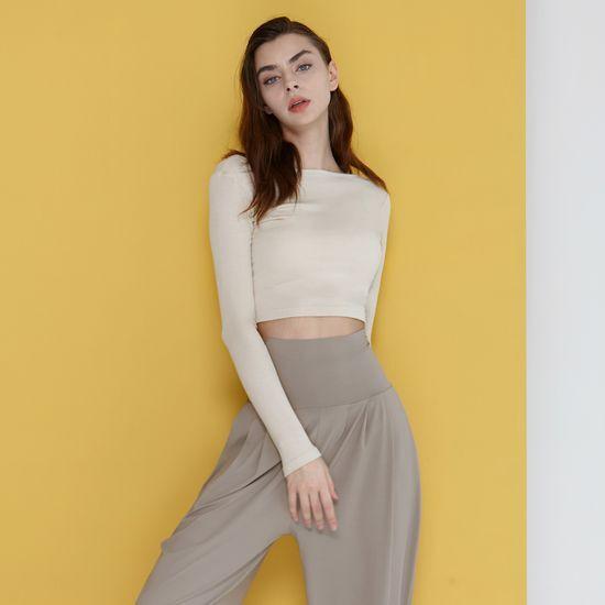 Debbie Wear Zavinovací crop top DEVI-T0041
