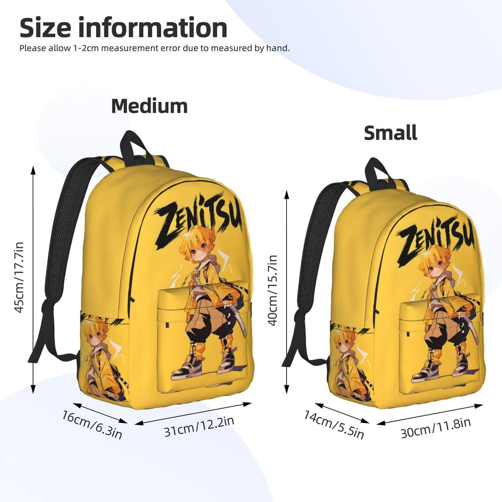 Fashion Demon Slayer Backpack shounen manga Mochilas Casual School Large Capacity Rucksack