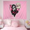 SSCREAMS Horror Movie Cartoon Tapestry for Living Room Home Dorm Decor INS Home Decor