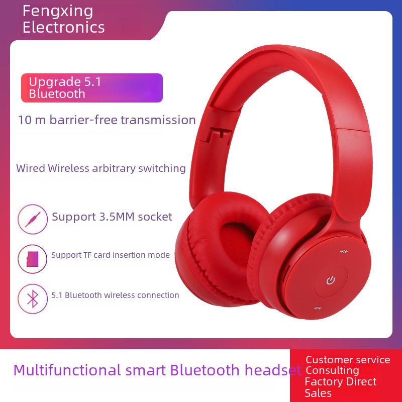 Bezdrátová Bluetooth sluchátka F68: Vhodné pro děti, hry a hovory