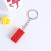 Bunte 2x4 Noppen Schlüsselanhänger: Personalisierter Taschenanhänger Ornament & Kleines Geschenk