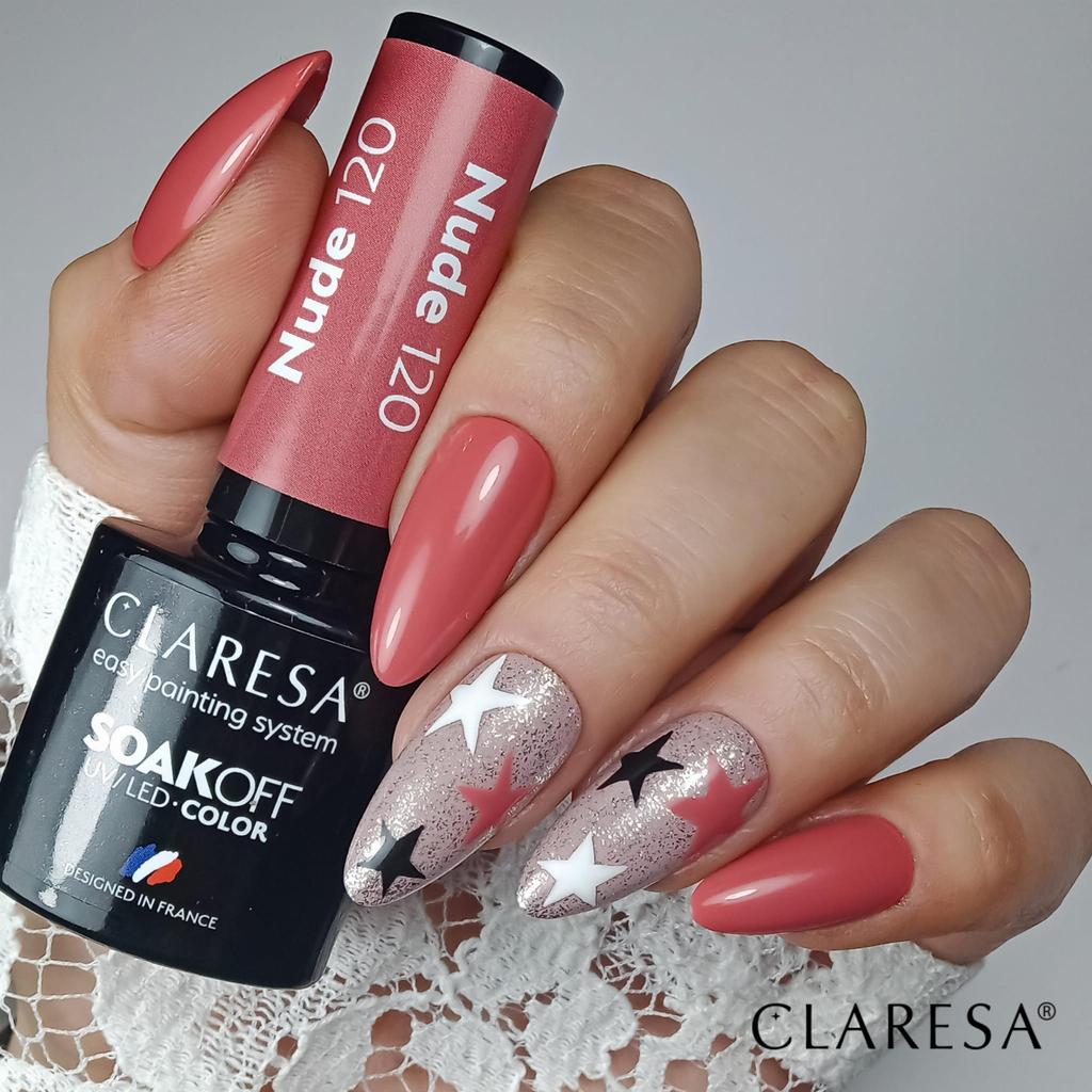 Claresa Hybrid Nail Polish Nude 120 5G