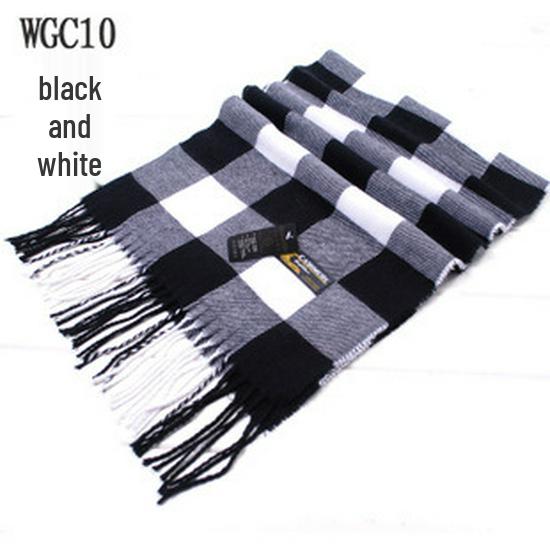 Autumn/Winter 2018 Unisex Imitation Cashmere Scottish Plaid Scarf/Shawl