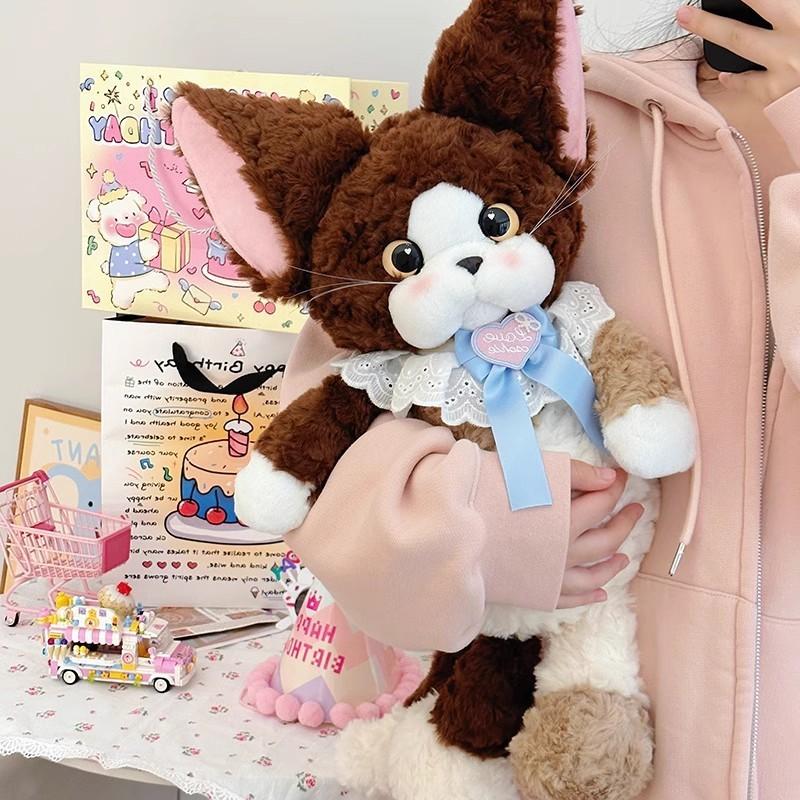 Rex Devon Cute Cat Doll Short Plush Pp Cotton Filled Companion Doll Teens For