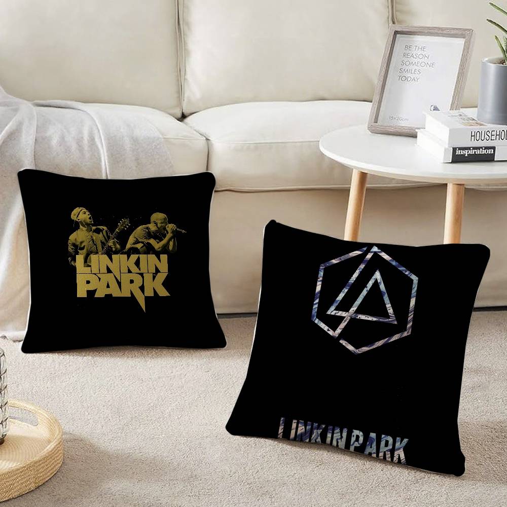 HOT-Band L-Linkin From Zero P-Park Pillow Case Home Decor Throw For Sofa Bed Car Room Decor Gift Idea