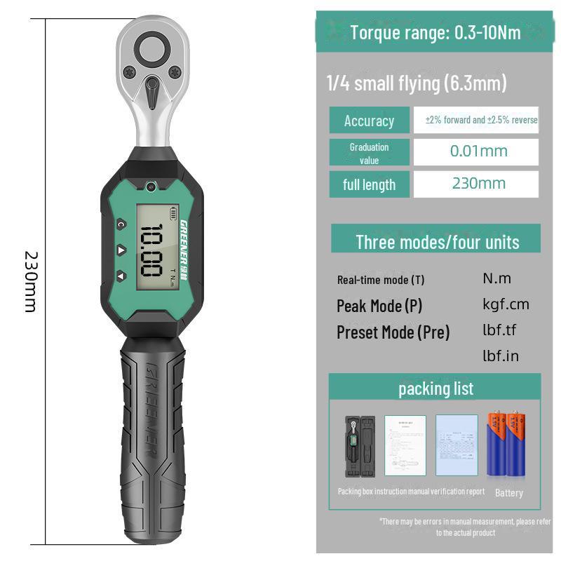 High-Precision Digital Torque Wrench for Motorcycles & Automobiles