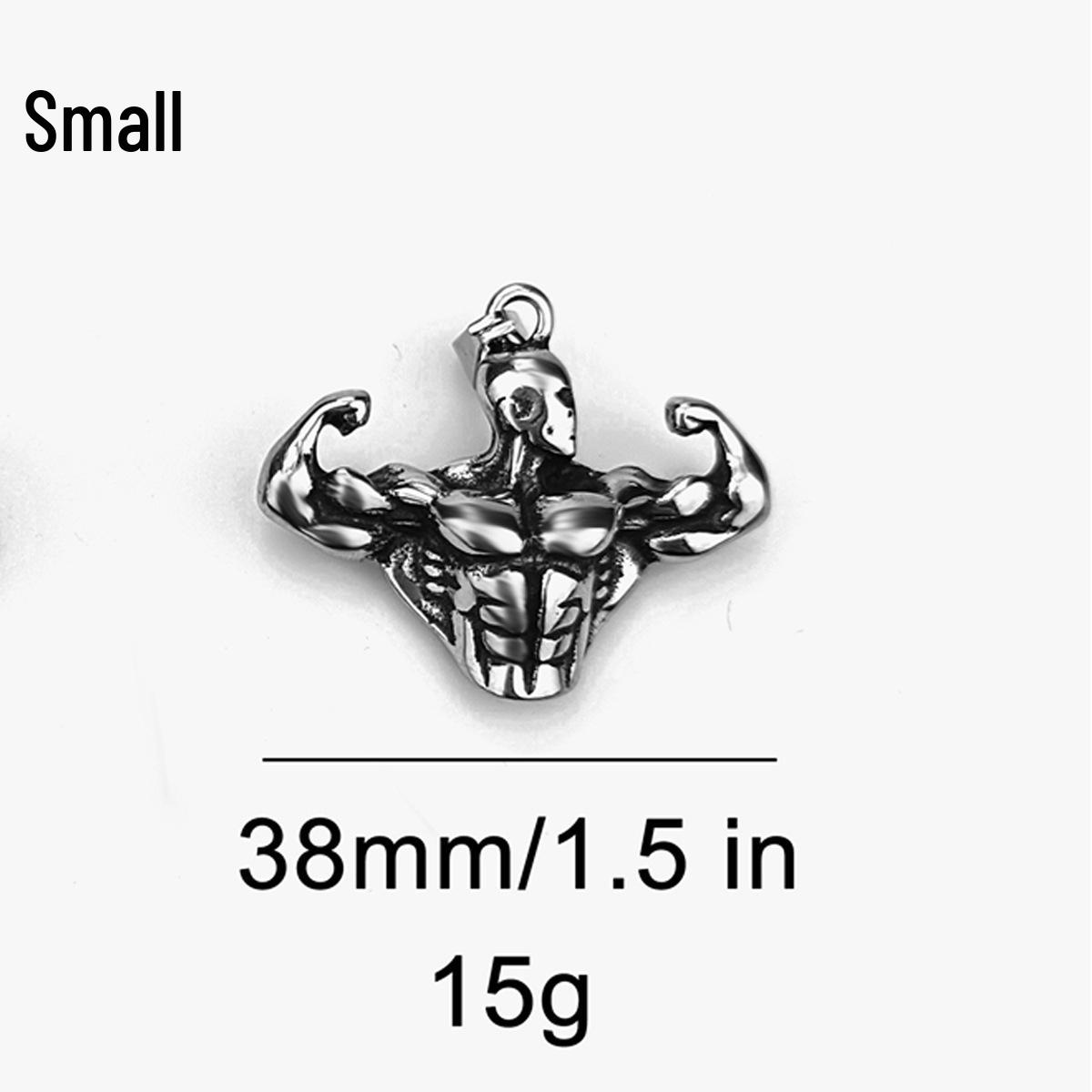 

Ретро Подвеска в виде мускулистого мужчины