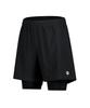 Leijibi Compact 2-In-1 Running Shorts Men'S & Women'S Sports Shorts Leggings (Health, Water, Workout) Pants M 2 Colors