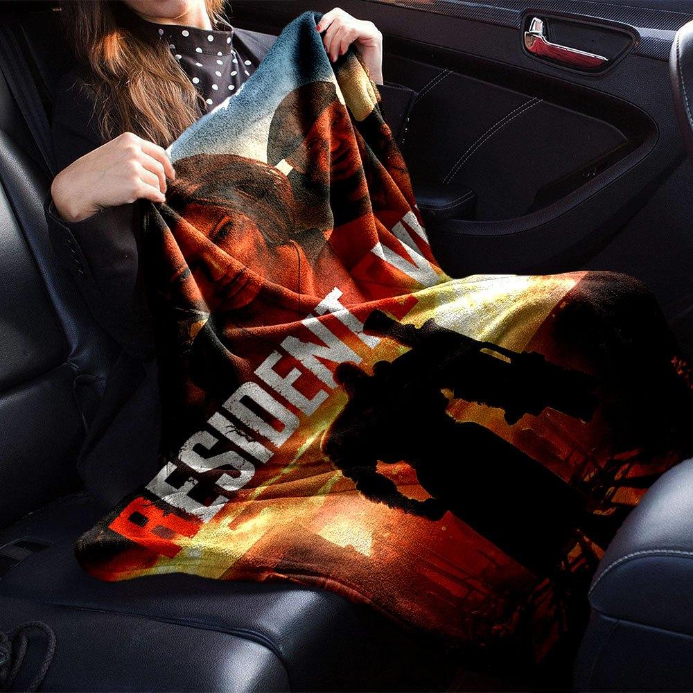 1pc Resident Evil 13 Blanket Soft Warm Throw for Home, Office, Travel All Season Cozy Bedding Gift, Office Cozy Accessor