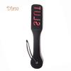 Lollipops Sex Double-deck Slave Paddle Butt Whip Faux Leather Spanking Flogger Bondage