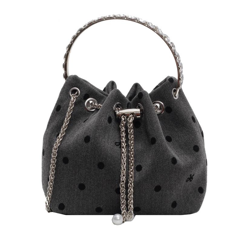 Fashion Small Bag, Bucket Bag, Shoulder Bag, Chain Bag, Simple Trendy Messenger Bag, Casual Bag.